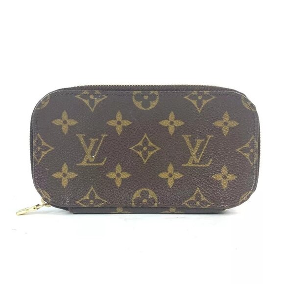 LOUIS VUITTON Monogram Trousse blush Makeup pouch Cosmetics Pouch - Picture 1 of 13